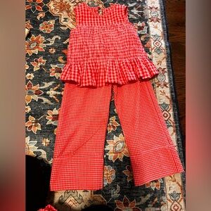 Zara Red Gingham Set 5/6